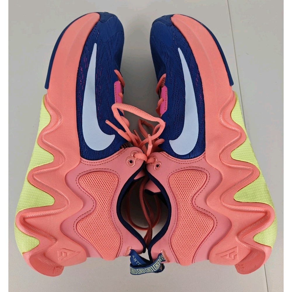 Nike Giannis Immortality 2 DM0825-400 Basketball Shoes Blue Pink Men US 9.5 - Picture 8 of 11